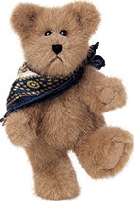 Boyds Donna Scarvesdale Teddy Bear Boyds Donna Scarvesdale Teddy Bear
- introduced Fall 2002 and has been retired
- Donna, a mixed gold bear, wears a silky scarf designed specially for Boyds!
- safe for ages over 3
